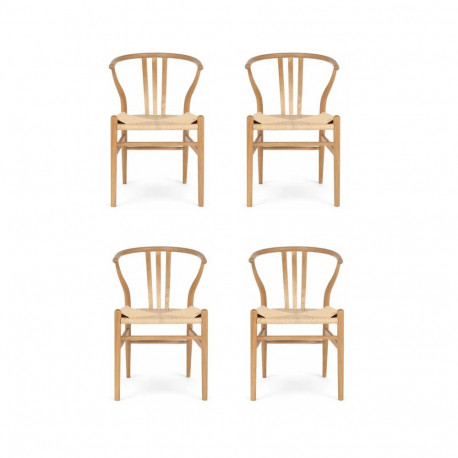 Söögitool NIKOLINE 4tk, pruun