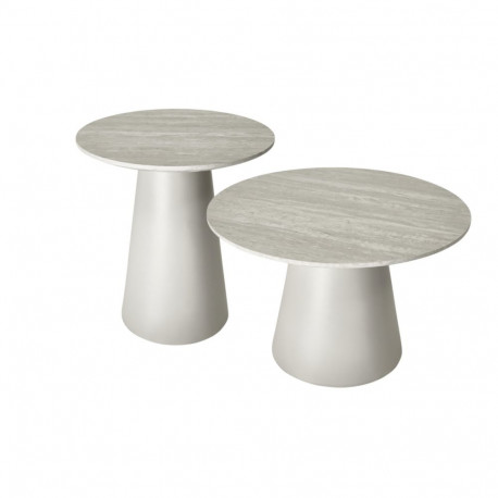 Diivanilaud TANGO 2tk ø45/60, hall