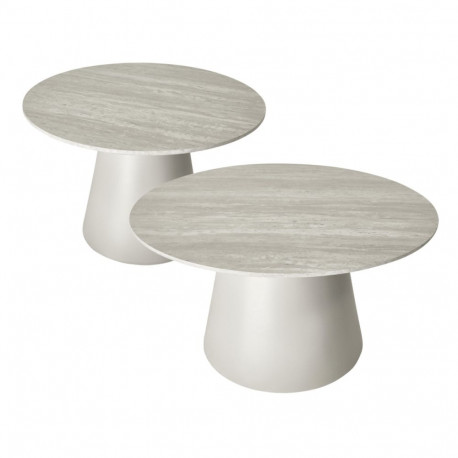 Diivanilaud TANGO 2tk ø60/80, hall