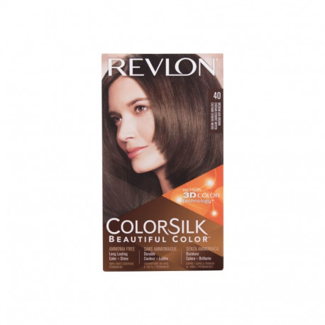 Revlon Colorsilk Beautiful Color (59ml) (40 Medium Ash Brown)