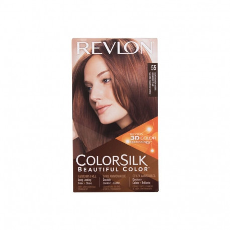 Revlon Colorsilk Beautiful Color (59ml) (55 Light Reddish Brown)