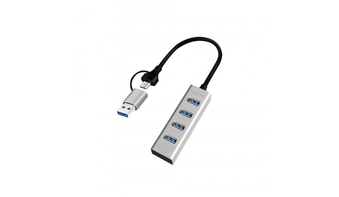 USB3.0 jaotur 4xUSB-A 5Gbit/s