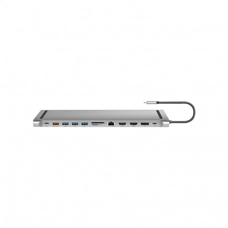 USB3.2 docking station USB-C, 12 port, PD