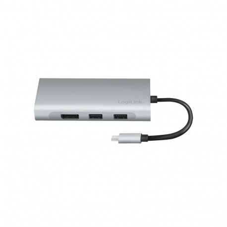 USB3.2 docking station USB-C, 8-port, PD