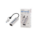 USB3.0 hub,4xUSB-A, 5Gbit/s
