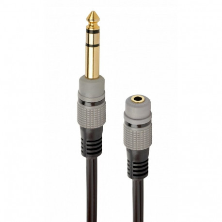 Audio adapter cable 3,5mm to 6,35mm 0,2m