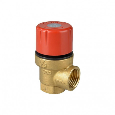 SAFETY VALVE ICMA 1/2 1.5 BAR. F/F