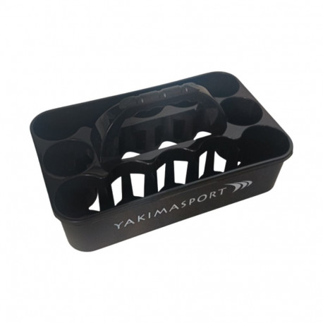 Pojemnik na bidony na 12 szt. Yakima czarny 100829