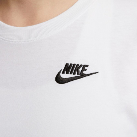 Nike naiste T-särk Sportswear Club Essentials DX7902 100 L, valge