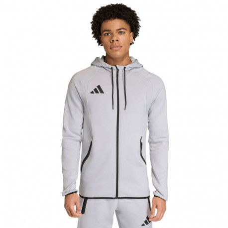 Bluza męska adidas Tiro 26 Travel Sweat Hoodie szara KF6077 L
