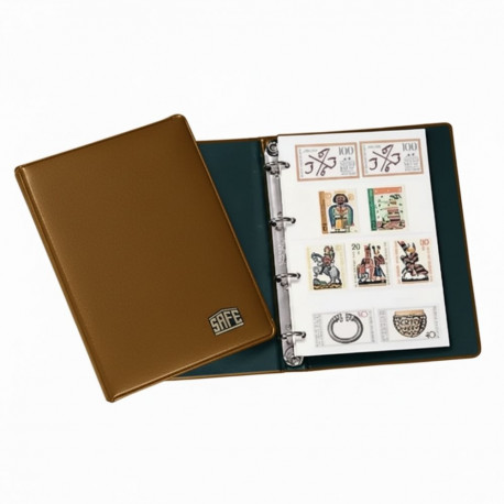 SAFE Taskuformaadis margialbum H5 lisalehed - pruun