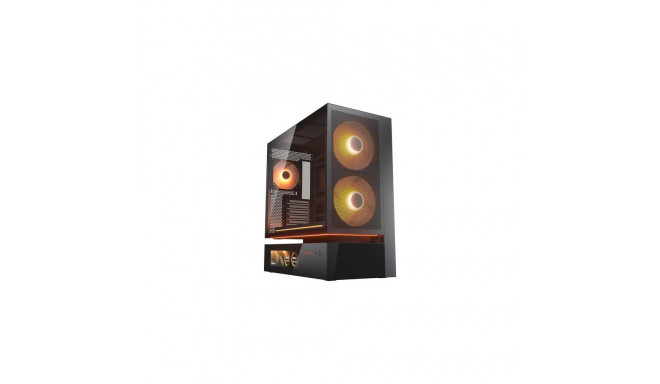 COUGAR Midi Tower Case, CFV235 Vision, ARGB, LCD Display, Mesh, Black