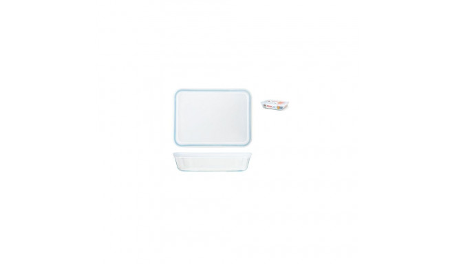 Pengo 3283100 food storage container Rectangular 0.8 L Transparent 1 pc(s)