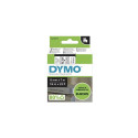 DYMO Authentic D1 Labels | Black Print on Clear Tape | 6 mm x 7 m | Self-Adhesive Labels for LabelMa