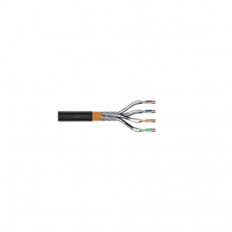 Digitus CAT 7 S/FTP data cable - underground installation cable, 100 m, simplex, PE