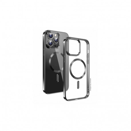 Swissten Clear Jelly Magstick Metallic Case for Apple iPhone 12 Pro Max