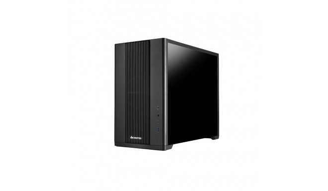 Computer Case - Chieftec BX-10B-OP Micro ATX Mini-ITX Tempered Glass Black