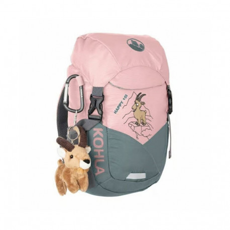 Children's Backpack - KOHLA Happy 10 L Hiking Backpack, 5 pockets, nylon, Stormy Sea