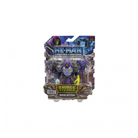 Toys - He-Man And The Masters Of The Universe Savage Eternia Skeletor (Mattel, action figure, posabl