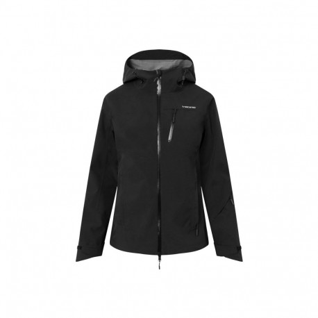 Women's Jacket - Viking Trek Pro 2.5 Lady Windproof Water-Resistant Black
