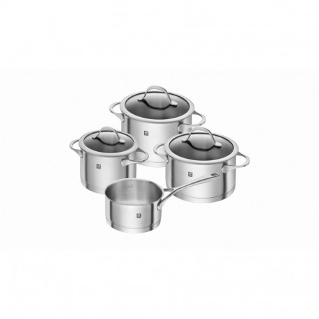 Cookware Set - ZWILLING Essence 66220-003-0 4pc Stainless Steel Cookware Set