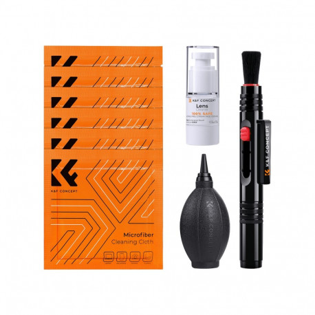 K&F Concept optikos valymo rinkinys 4-in-1