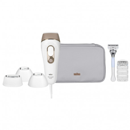 Braun fotoepilaator Silk-expert Pro PL5356, kuldne, valge