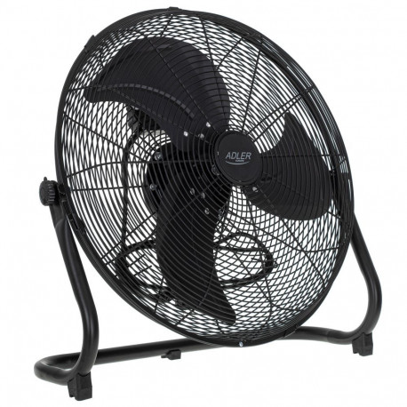 Adler Fan | AD 7334 | Velocity fan | Black | Diameter 45 cm | Number of speeds 3 | Oscillation | 110