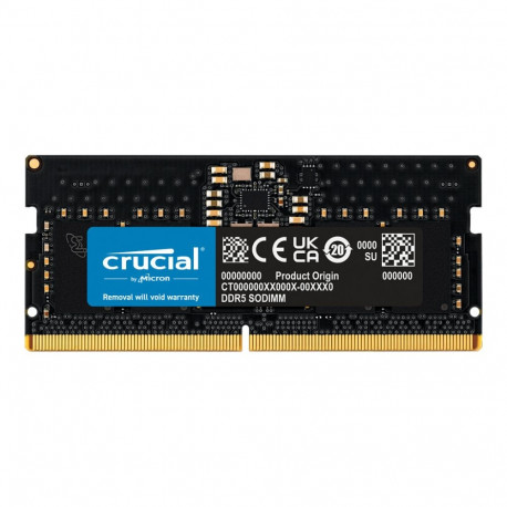 "8GB Crucial SODIMM 5600MHz (black) Version OEM (Tray)"
