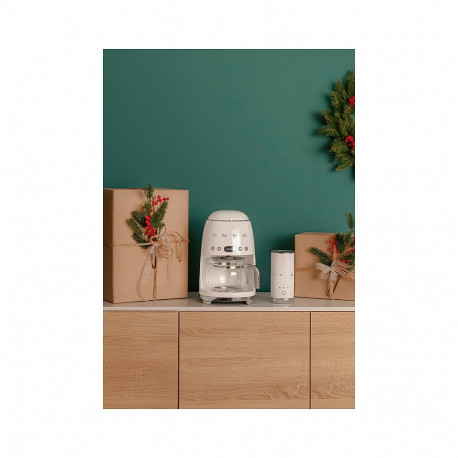 Smeg filterkohvimasin DCF02CREU 50ndate stiilis, kreemjas