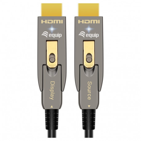 "HDMI HS Ethernet 2.0 D/A D-AOC 4K/60Hz 15.00m grau"