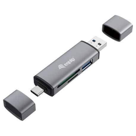 Kaardilugeja USB-A3.0/USB-C3.2/MicroSD/SD 5Gbps