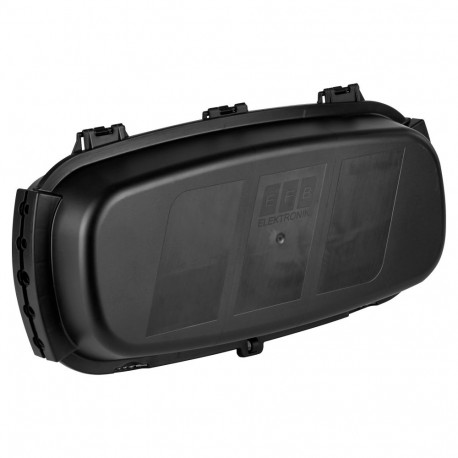 Välitingimuste karp IP54 kokkuklapitav 32x22x13cm, must