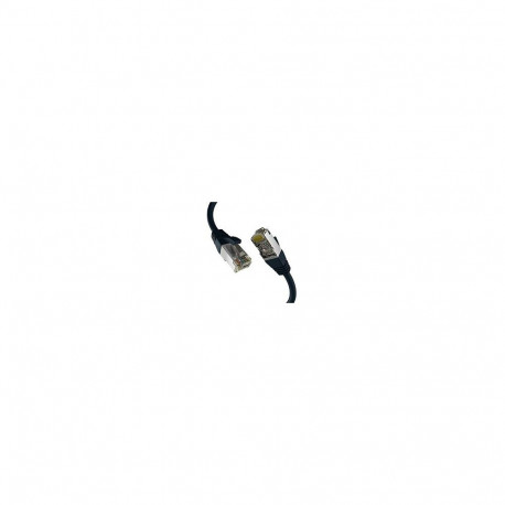 "RJ45 Patchkabel S/FTP PIMF Cat8.1 0.50m schwarz"