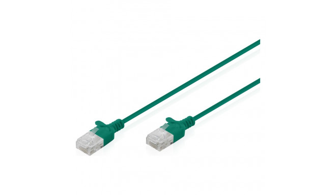 "CAT 6 U-UTP Slim Patchkabel, 2 m, Grün"