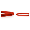 Õhuke patch-kaabel CAT 6 U-UTP 0,3m, punane
