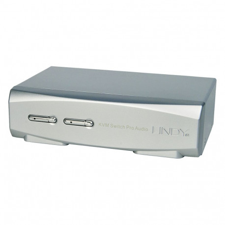 "KVM Switch Pro 2 Port DisplayPort 1.2 USB 2.0 & Audio"