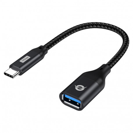 "CONCEPTRONIC Adapter USB-C3.2->USB-A3.0 10Gbs 0.20m sw"