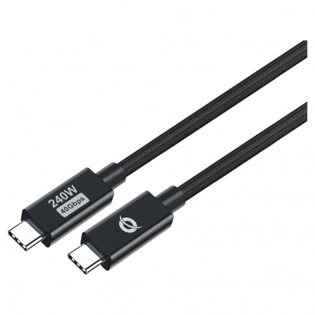 Conceptronic kaabel USB-C4.0->C 240W/PD3.1 40Gbs 1.20m, must
