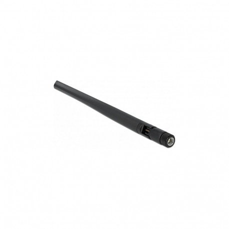 "WLAN 802.11 ac/ax/a Antenne RP-SMA Stecker 5 dBi 20 cm omnidirektional mit Kippgelenk und flexiblem