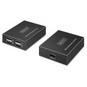 "DIGITUS USB Extender 4xUSB-A 150m mit CAT6 schwarz"