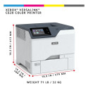 Xerox printer Versalink C620 kahepoolne printimine