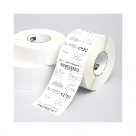 Zebra etiketid Z-Select 1000T 102x38mm paber 4 rulli 3634 etiketti rullis