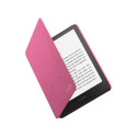 "Amazon Kindle Paperwhite 2024 fabric cover - raspberry"