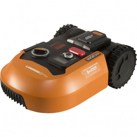 "WORX Mhroboter Landroid M500 Plus (orange/schwarz, Li-Ionen Akku 2,0Ah, Schnittbreite 18cm)"