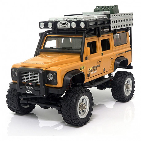 "Amewi RC Auto D90X28 Crawler 4WD Li-Po Akku 300mAh gelb /8+"