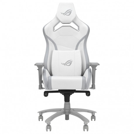 "Asus ROG Chariot X Core Gaming-Stuhl (wei/grau, Rennwagen-Stil)"