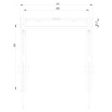 "Equip Pro Fixed TV Wall Mount Bracket Klammer"