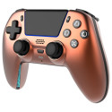 "Deltaco Controller inkl. Ladestation Wireless orange PS5"