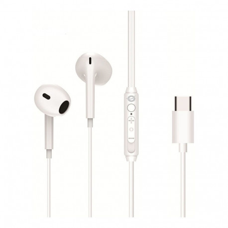 "CONCEPTRONIC Headset Ohrhörer USB-C/Mikro/Bedien./+ 1.20m ws"